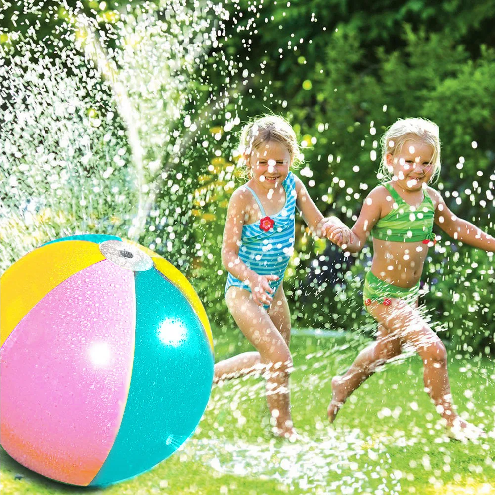 Надувной Спринклерный водный шар, открытый летний плавательный бассейн, пляжные вечерние игрушки, лучшая игра на лужайке, игрушки для детей
