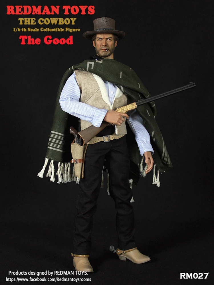 

REDMAN TOYS RM027 1/6 Wild Bodyguard West Cowboy The Good Collection Action Figure