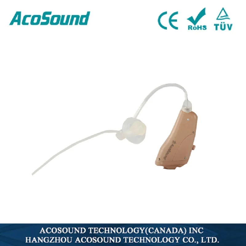 10 шт./лот Acosound слуховые аппараты встроенный Tinnitus Masker цифровой слуховой аппарат открытый Fit слуховые аппараты