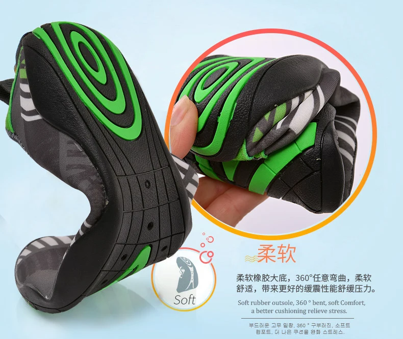 للجنسين رياضية السباحة الرياضات المائية أكوا شاطىء البحر الشاطئ تصفح النعال المنبع ضوء الأحذية الرياضية للرجال النساء