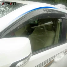 Дождь солнцезащитный козырек оконный экран Пластик тенты стайлинга автомобилей Авто аксессуары подходят для Toyota Prado FJ150 FJ 150 2010- 4 шт