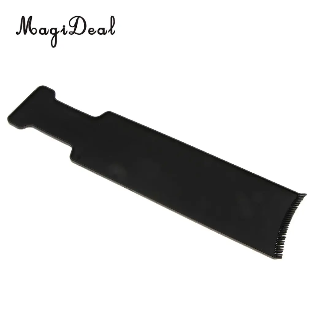 Small and Large Flat Top Paddle Board Comb, Salon Barber Hair Highlights Board Hair Coloring Comb for Hair Dyeing