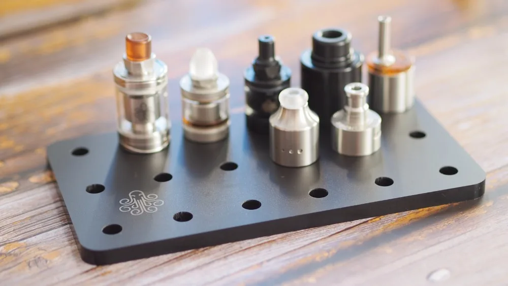 Original Cthulhu Atomizer Stand support 18 pieces Atomizers 22mm24mm30mm tanks support Mjolnir RDA Pulse RDA RDTA RBA 01 (2)
