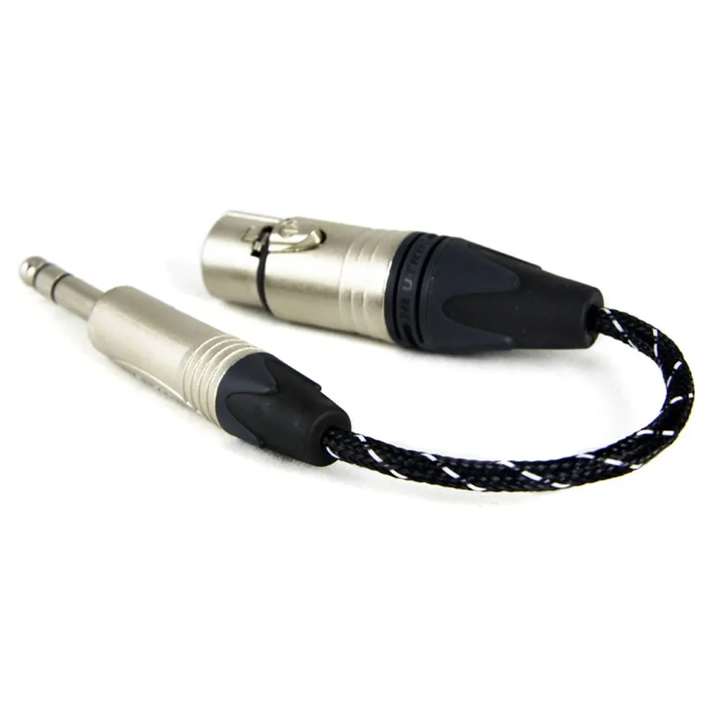 ZY Cable ZY 006 PAILICCS CABLE Balance headphone adapter cable 4 pin XLR Female to 6 35 Male cable