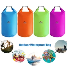 Водонепроницаемый сухой мешок пакет 5L 10L 20L 40L складная сумка для хранения плавания Открытый рафтинг Каякинг река треккинг плавающие сумки