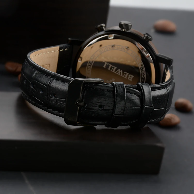 BEWELL WOODEN WATCH