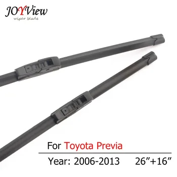 

S410 Front Windscreen Wiper Blade for Toyota Previa 2006 2007 2008 2009 2010 2011 2012 2013 Hook Type Car Wipers 26 +16 inches