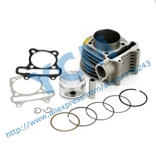 Set of Cylinder Kit 61mm Chinese Scooter Engine GY6 125CC 150CC Modified 170CC Large Displacement Drop