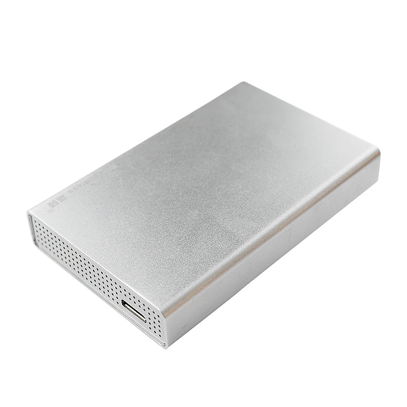 All metal 2.5'' Hard Disk Caddy for thickness 17.5mm SSD HDD External Cases USB 3.0 sata Hard Drive enclosure cover Blueendless  (3)