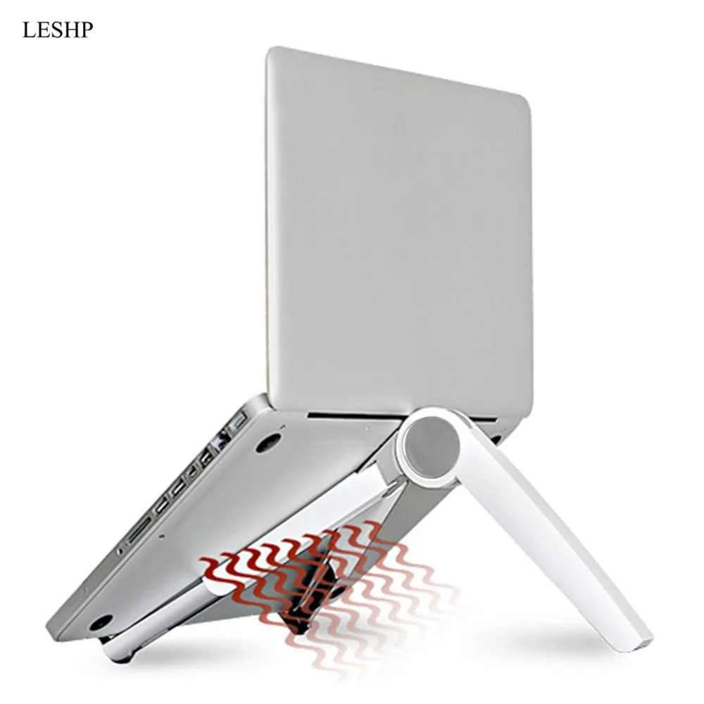 LESHP حامل كمبيوتر محمول حامل جبل قابل للتعديل زاوية المحمولة حامل دفاتر الملاحظات محمول دعم حامل تبريد حامل لوحي للطي مكتب