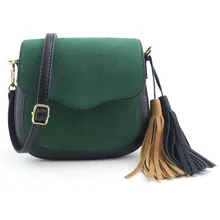 Designer font b Women s b font Hnadbags Clutch Fashion Hit Color Splicing Tassel font b