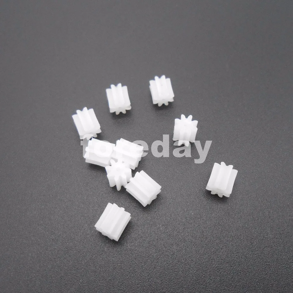 20 шт. пластиковые прямые зубья 8 т 5 Х5 = H:D диафрагма: 0 75 мм|spur gear|plastic spur gearspur gear teeth |