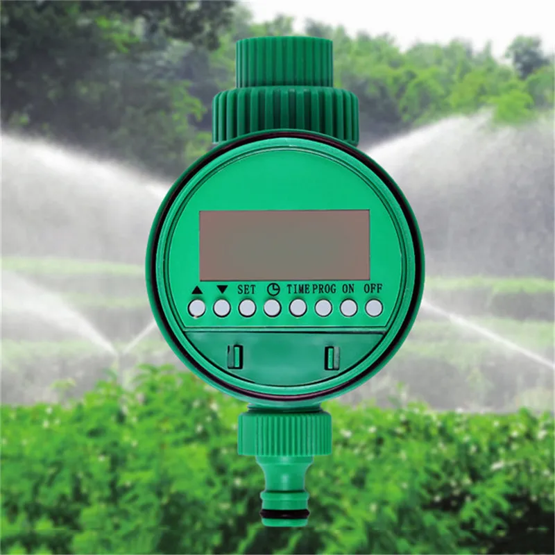 

Automatic Electronic LCD Display Intelligent Water Timer Garden Watering Timer Irrigation Controller System Solenoid Valve 2019