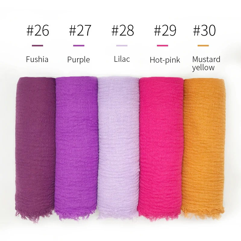 Рисунок 3 - женские мягкие однотонные шарфы