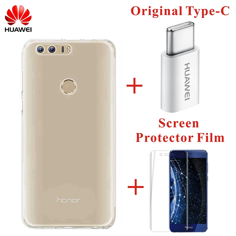 100 Original Huawei Honor 8 Tpu Transparent Soft 100 original huawei honor 8 tpu transparent soft