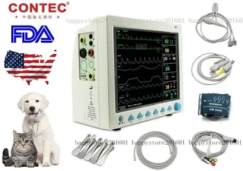 

Portable Veterinary ICU vital Sign Patient monitor,6 parameters,CMS8000VET+ETCO2 CONTEC NIBP
