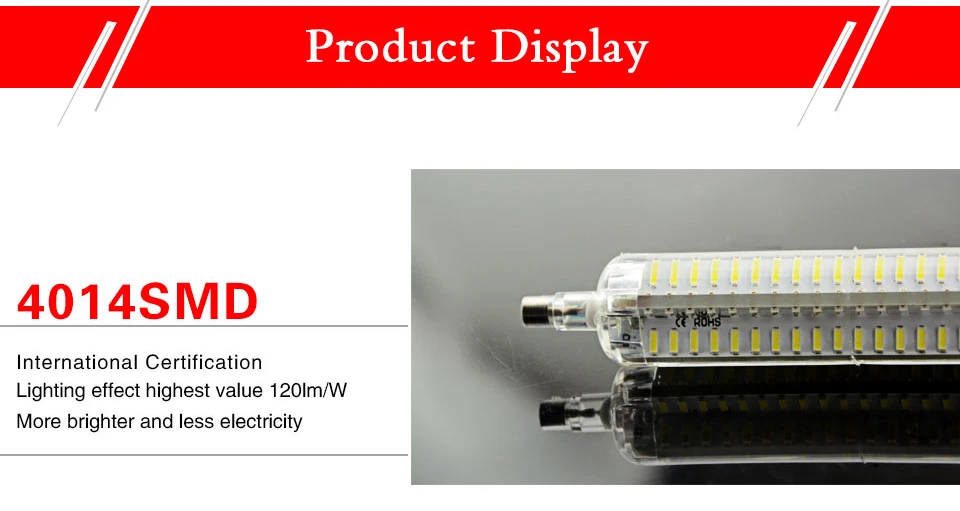 7W 15W лампа светодиодный R7S лампочка 78 118 мм SMD4014 76 152 светодиодный s диодный прожектор на замену галогеновым лампам, J78 J118 110/220V