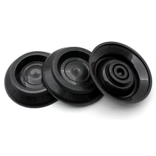 3 ролик для фортепиано чашки захват набор с крепким 250 кг Подшипник нагрузки ABS для рояля черный