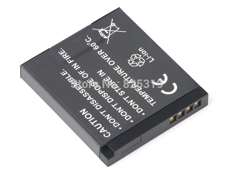Комплект из 2 предметов Li-Ion DMW-BCK7 BCK7GK Перезаряжаемые Батарея пакет Камера батареи для цифрового фотоаппарата Panasonic DMC-FS28 DMC-FS35 DMC-FS37 DMC-FS40 DMC-FS41
