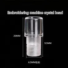 10 шт. тату машина голова полые кристаллы брови татуировки машинный колпачок стеклянная голова Кристалл брови аксессуары для татуировки