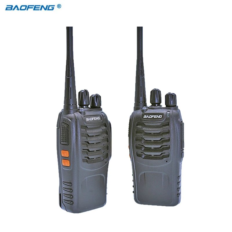 2 PCS Baofeng BF-888S Walkie Talkie Radio Portable Transceiver UHF CB Radios HAM BF 8S Communicator Stereo