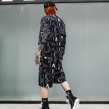 Hip Hop Summer Mens Sets Clothes 2 Pieces Sets Half Sleeve T Shirt Short Pant Black White Color Men S Sets Aliexpress