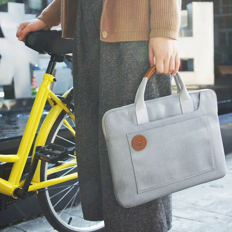 

D-park Slim Light 12.1,13.3,14.1,15.6 inch Notebook Computer Laptop Bag for Men Women Briefcase Shoulder Messenger Bag