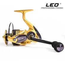 13+ 1BB 5:1:1 спиннинговая Рыболовная катушка, металлическое рыболовное колесо, GT1000-7000, серия, золотое, бесплавное металлическое спиннинговое колесо