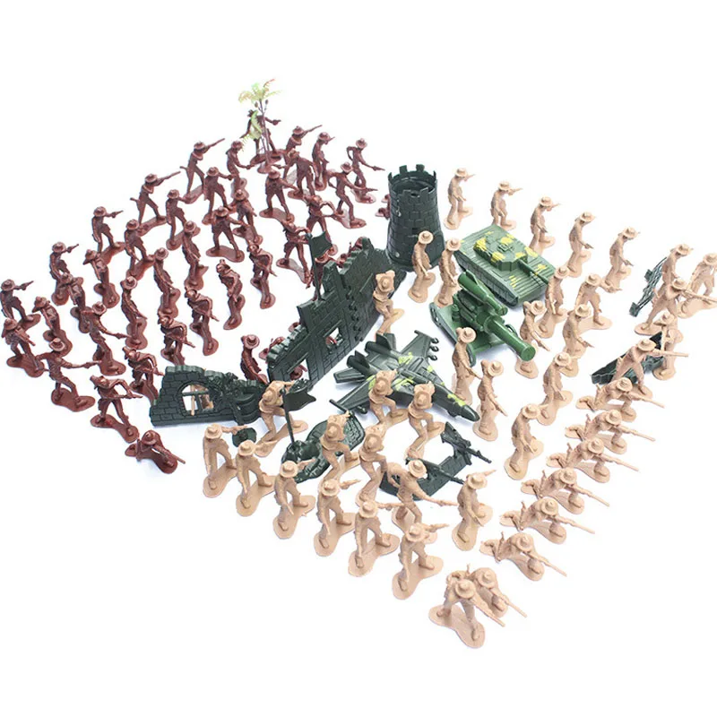 105 шт./компл. Западный ковбойский воин старинные солдаты военный человек