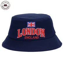 Новые шляпы от солнца с надписью UK LONDON pork pie bucket, высокое качество, рыбак, Панама, кепка bob, летняя шляпа от солнца для мужчин и женщин
