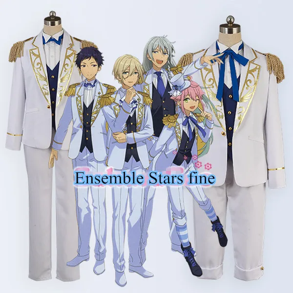 Аниме! Ensemble Stars fine Tenshouin Eichi Fushimi Yuzuru Hibiki Wataru Tori Himemiya униформа косплей костюм