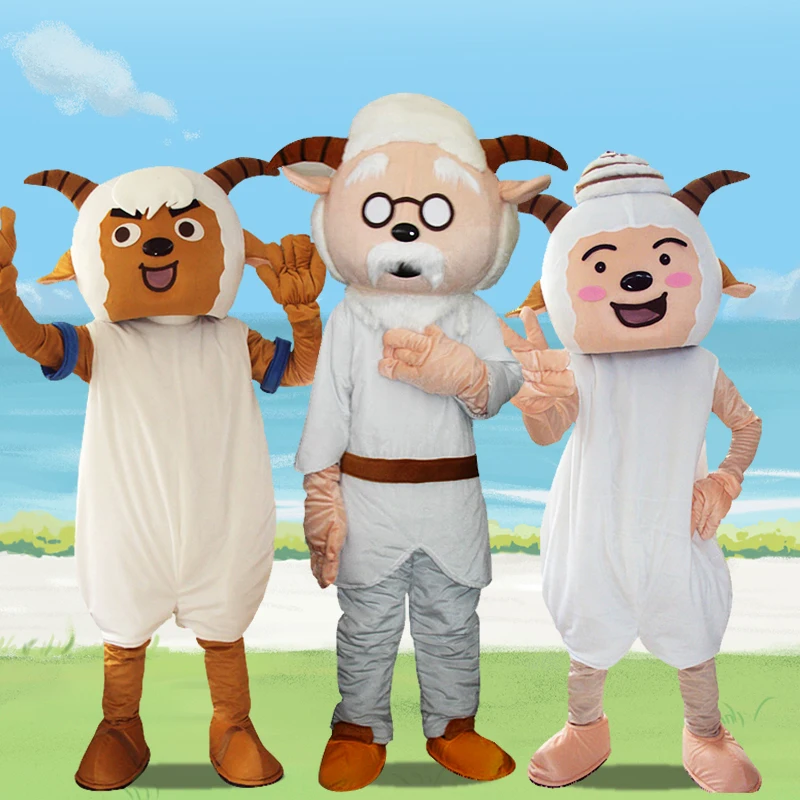 

Sheep Mascot Costume Suits Cosplay Party Game Dress Outfits Clothing Advertising Carnival Halloween Xmas Easter Festival Adults