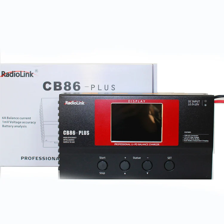Зарядное устройство Radiolink CB86 Plus для 8 Литий-полимерных аккумуляторов 2-6S | Игрушки