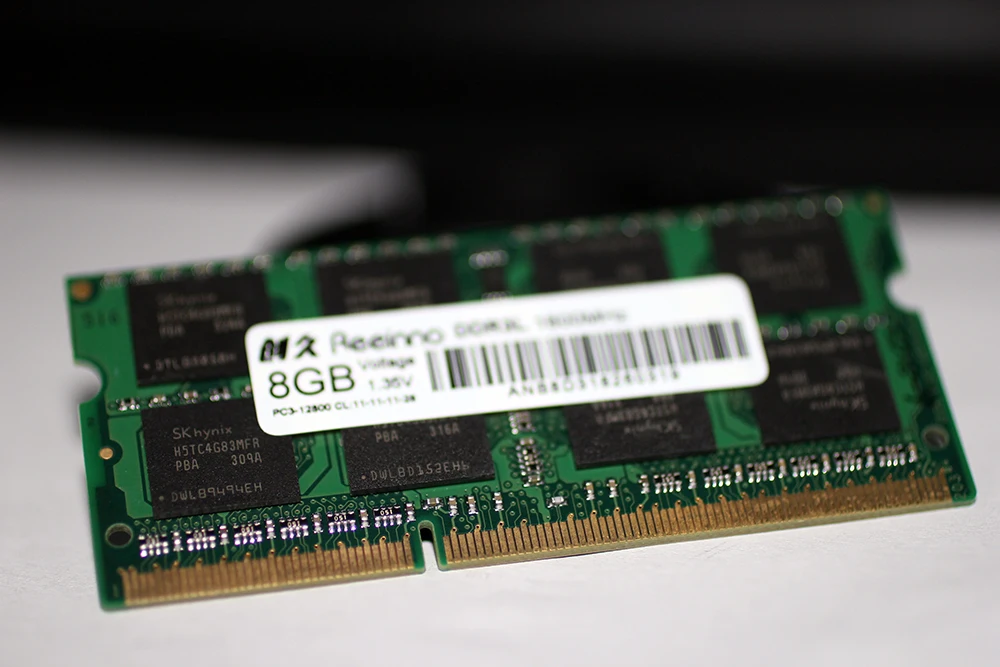 Оперативная память eeinno ddr3 8 Гб 1600 МГц 1,35 в NON-ECC 12800 МБ/с./с 204pin пожизненная гарантия Одиночная Память ОЗУ ноутбук Прямая поставка с фабрики