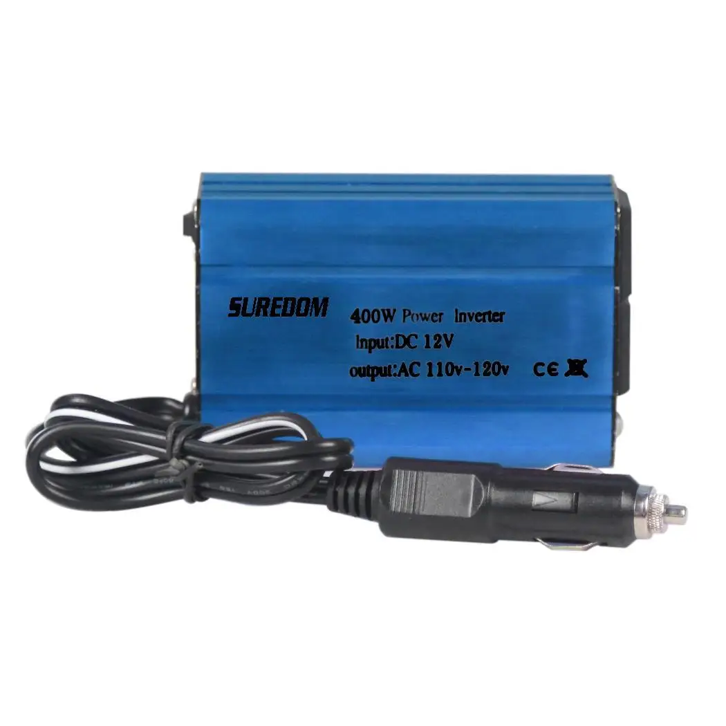

360W Inverter Car Power Converter Dual USB DC 5V(0.5A ,1A ,2.1A) Modified sine-wave 220V/110V Charging 720W