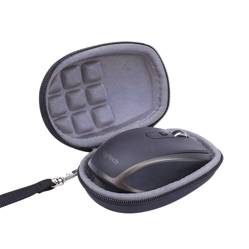 

Carrying pouch For Logi tech Anywhere 1 2 Mouse protective portable carry case travel storage cover Zipper bag 100% high quality