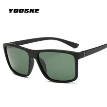 YOOSKE новые мужские поляризованные солнцезащитные очки для вождения, защитные очки для вождения, мужские солнцезащитные очки, популярные брендовые дизайнерские очки