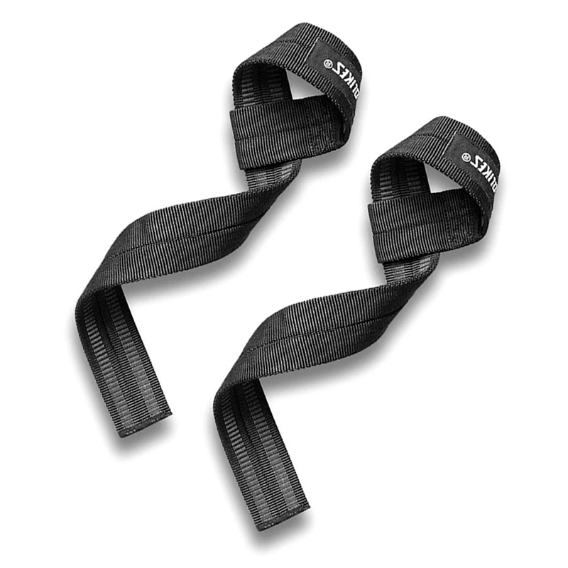 1 Pair Weight Lifting Hand Wrist Belt Protection Body Building Grip Strap Brace band Gym Straps