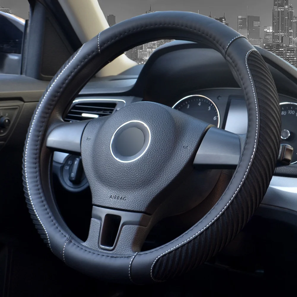 Чехол на руль из микрофибры для интерьера Нескользящие дышащие украшения