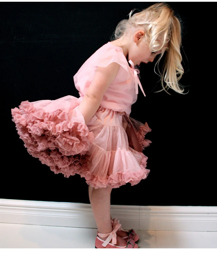 Roupas de Verão para as Meninas Saia do Bebê Crianças Menina Elegante Saia Princesa Tutu Bolo 2020 19 High Quality Mamãe e Bebê