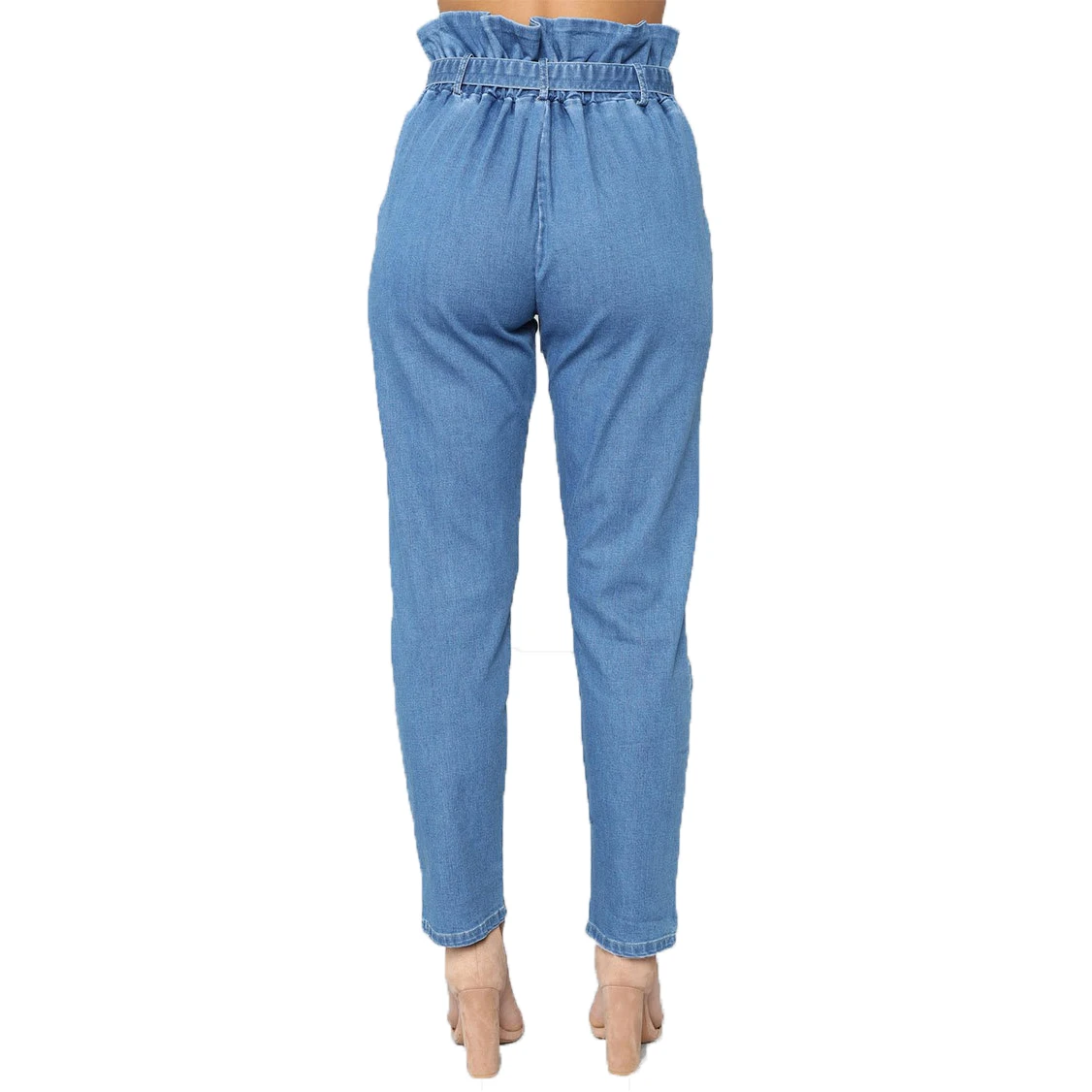 2019 women jeans Loose Jeans Women Waist Skinny wide leg Denim Trousers Blue Bleached Zipper washed women Jeans 2019 women jeans Loose Jeans Women Waist Skinny wide leg Denim Trousers Blue Bleached Zipper washed women Jeans