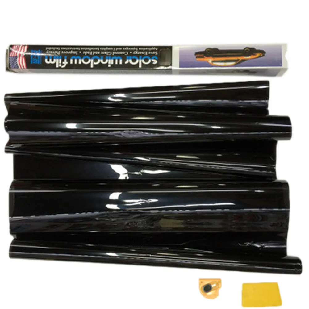 Film Good Quality 0.5*3m Dark Black uv+insulation Car Window Solar