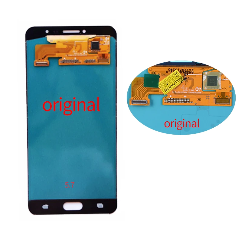 OEM AMOLED сменный LCD телефон для Samsung Galaxy C7 C7000 SM дисплей кодирующий преобразователь