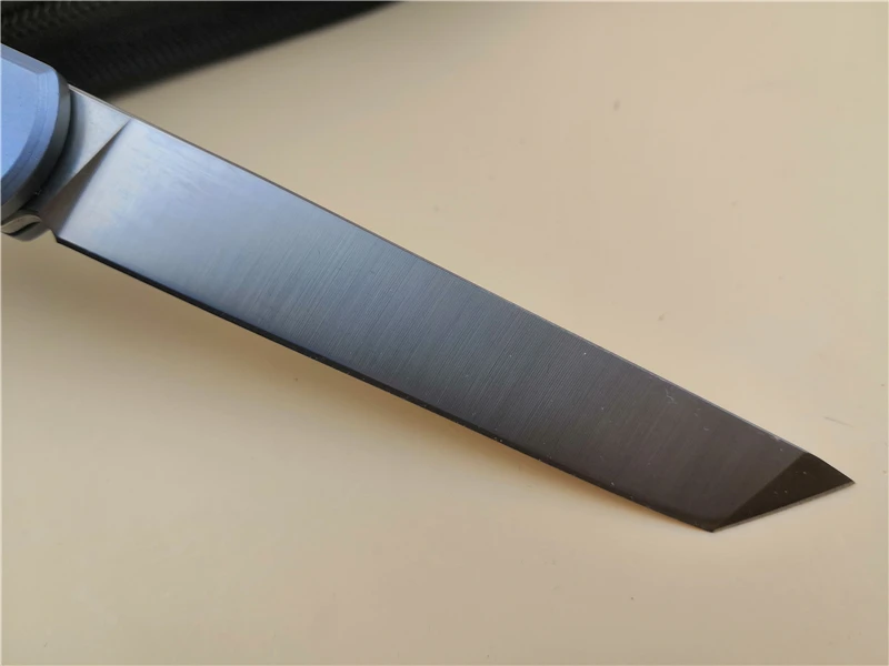 kesiwo ks67 titanium handle d2 blade folding knife flipper tactical pocket knife outdoor camping survival knife (5)
