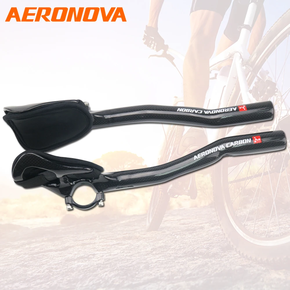 Aeronva руль для велосипеда TT Triathlon велосипедный расширитель зеленый углеродный