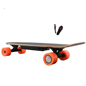 

New Arrival four Wheel Electric Kick Skateboard hoverboard with Oraiginal LG battery remote key Self balancing scooter