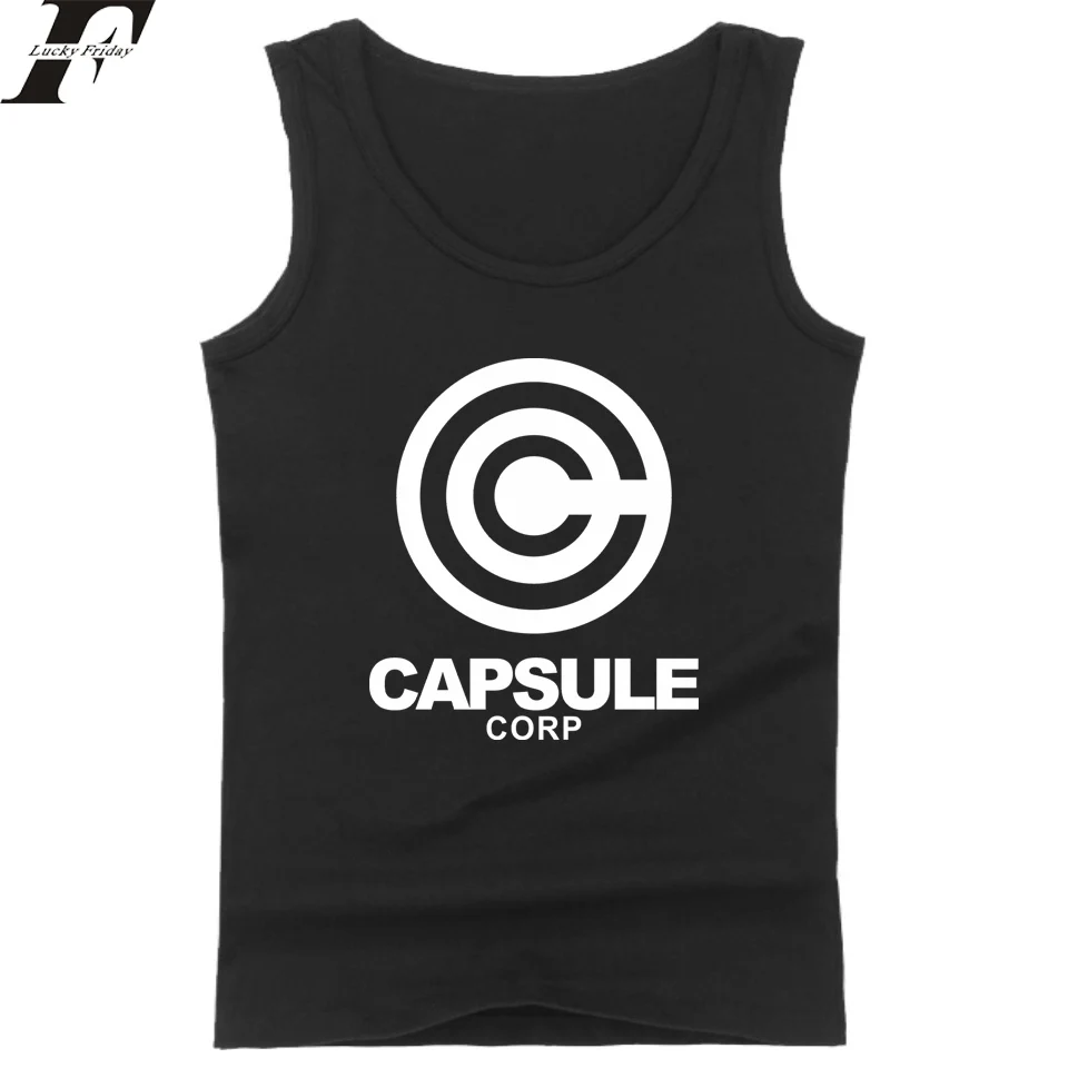 

LUCKYFRIDAYF 2018 CAPSULE Tops Tees Men/Women Cool Summer Sleeveless Tank Top Fitness Women/Men Casual Print Vest Anime Clothes