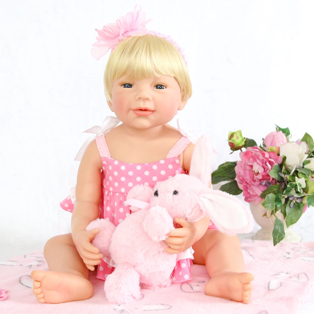 

Handmade Collection Baby Alive Doll Reborn Full Body Silicone Girl Dolls for Children Girls Boys House Play Bedtime Doll Toys