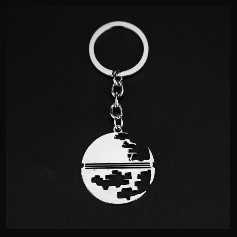 

Movie Jewelry Star Wars Death Star Metal Key Chain Keyring Pendant Alloy Keyring For Men Women Cosplay Gift