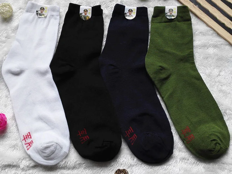 10 пар, мужские носки, винтажные, прочные, износостойкие, практичные, одноцветные, мужские носки, для взрослых, высокое качество, армейский зеленый, мужские носки, Meias